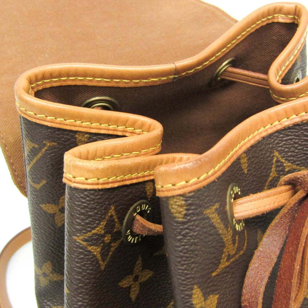 LOUIS VUITTON Brown Monogram Backpack - Picture 14 of 16